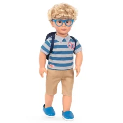 Our Generation 18" Boy Doll With School Bag - Leo -Our Generation GUEST 069b9308 3ffa 4c0c acb4 ff8a55e74b0d