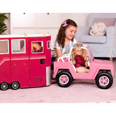 Our Generation Mane Attraction Horse Trailer For 18" Dolls 4 Our Generation Mane Attraction Horse Trailer For 18" Dolls - Image 2