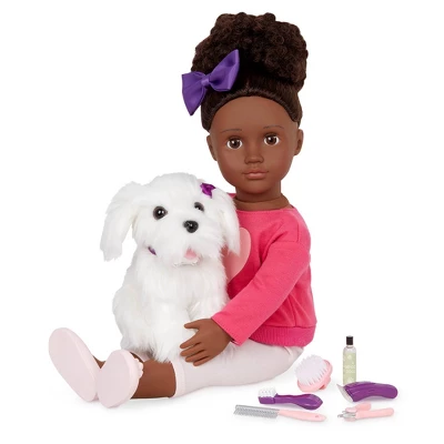 Our Generation Choyce & Jewel 18" Doll & Pet Grooming Set 5 Our Generation Choyce & Jewel 18" Doll & Pet Grooming Set - Image 3