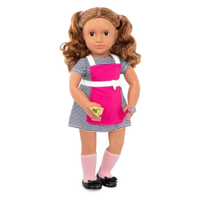 Our Generation Isa With Storybook & Outfit 18" Posable Cooking Doll 3 Our Generation Isa With Storybook & Outfit 18" Posable Cooking Doll