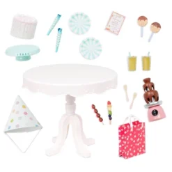 Our Generation Party Time Birthday Sweets Table Accessory Set For 18" Dolls 12 Our Generation Party Time Birthday Sweets Table Accessory Set For 18" Dolls -Our Generation GUEST 1e6320a9 9493 4858 9a11 c9d2c983c2e1