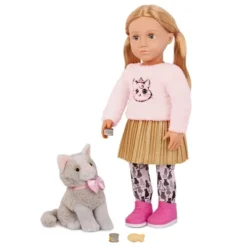 Our Generation Melena & Mittens 18" Doll & Pet Cat Set -Our Generation GUEST 229e9dea 6e54 4ec8 bcc0 ed803cd2dcd8