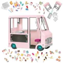 Our Generation Sweet Stop Ice Cream Truck - Pink -Our Generation GUEST 271bce37 385a 4b7a a4ad 977b700ddb72
