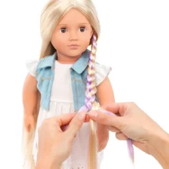 Our Generation Phoebe With Hair Clips & Styling Book 18" Hair Grow Doll 12 Our Generation Phoebe With Hair Clips & Styling Book 18" Hair Grow Doll -Our Generation GUEST 29e83cff f4ba 4d13 b7be 287e0cbdd713