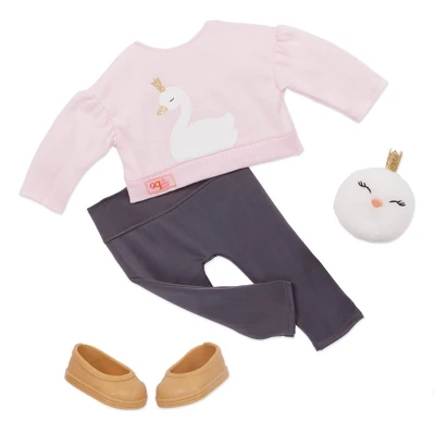 Our Generation Eliana 18" Fashion Doll & Plush Swan 5 Our Generation Eliana 18" Fashion Doll & Plush Swan - Image 3