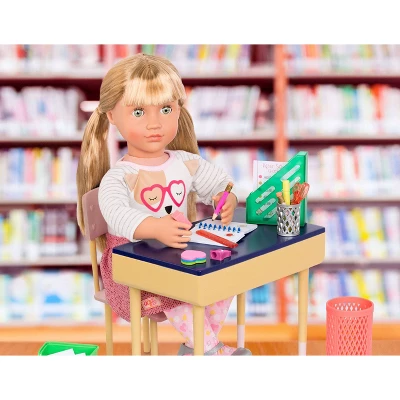Our Generation Brilliant Bureau Home Desk Accessory Set For 18" Dolls 3 Our Generation Brilliant Bureau Home Desk Accessory Set For 18" Dolls