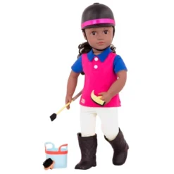Our Generation Rashida With Book & Outfit 18" Posable Horseback Riding Doll -Our Generation GUEST 594d6c85 b4bb 4d8b a204 f92cee833370