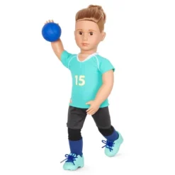Our Generation Posable 18" Boy Doll Volleyball Player - Johnny -Our Generation GUEST 68414329 ec50 4445 a09f fd6fff0c9d66