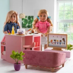 Our Generation Lovely Living Room Furniture Accessory Set For 18" Dolls