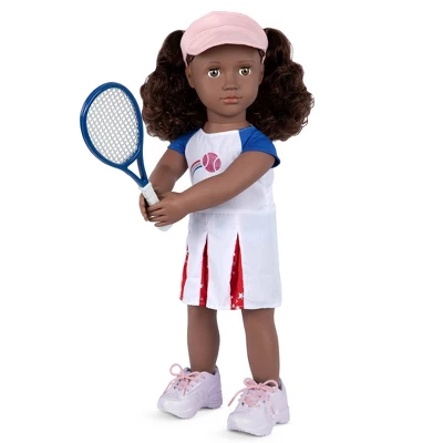 Our Generation Athletic Team Series 18" Tennis Player Doll - Imene 3 Our Generation Athletic Team Series 18" Tennis Player Doll - Imene