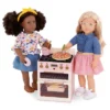 Our Generation Make & Bake Stove With Oven & Cooking Sounds Accessory Set For 18" Dolls -Our Generation GUEST 9ab6be8f 3cb6 45a3 bb27 8a65f29df1c2