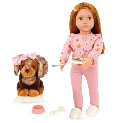 Our Generation Claudia & Cinnamon 18" Matching Doll & Pet Set 3 Our Generation Claudia & Cinnamon 18" Matching Doll & Pet Set - Image 2