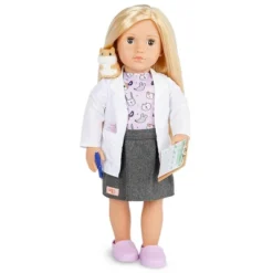 Our Generation Noemie With Plush Hamster 18" Pet Care Vet Doll -Our Generation GUEST b261992a 95a3 46cf b061 27054b95df2b