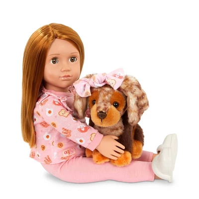Our Generation Claudia & Cinnamon 18" Matching Doll & Pet Set 5 Our Generation Claudia & Cinnamon 18" Matching Doll & Pet Set - Image 4