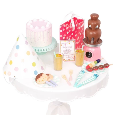 Our Generation Party Time Birthday Sweets Table Accessory Set For 18" Dolls 6 Our Generation Party Time Birthday Sweets Table Accessory Set For 18" Dolls - Image 4