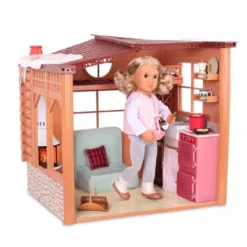 Our Generation Cozy Cabin Dollhouse Playset For 18" Dolls -Our Generation GUEST df15e54d e022 4761 b887 d4ad5165a9f7