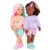 Our Generation Lumi & Isabel 2 Best Friends 18" Slumber Party Dolls -Our Generation GUEST ec6aef35 e39e 4971 950a 25e753bee984