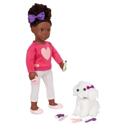 Our Generation Choyce & Jewel 18" Doll & Pet Grooming Set 3 Our Generation Choyce & Jewel 18" Doll & Pet Grooming Set