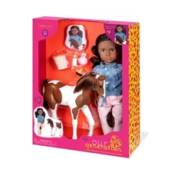 Our Generation 18" Equestrian Doll & Horse Set - Daveen With Foal -Our Generation GUEST f9f0ee4d a900 40f5 ba23 ebc415e1ddb1