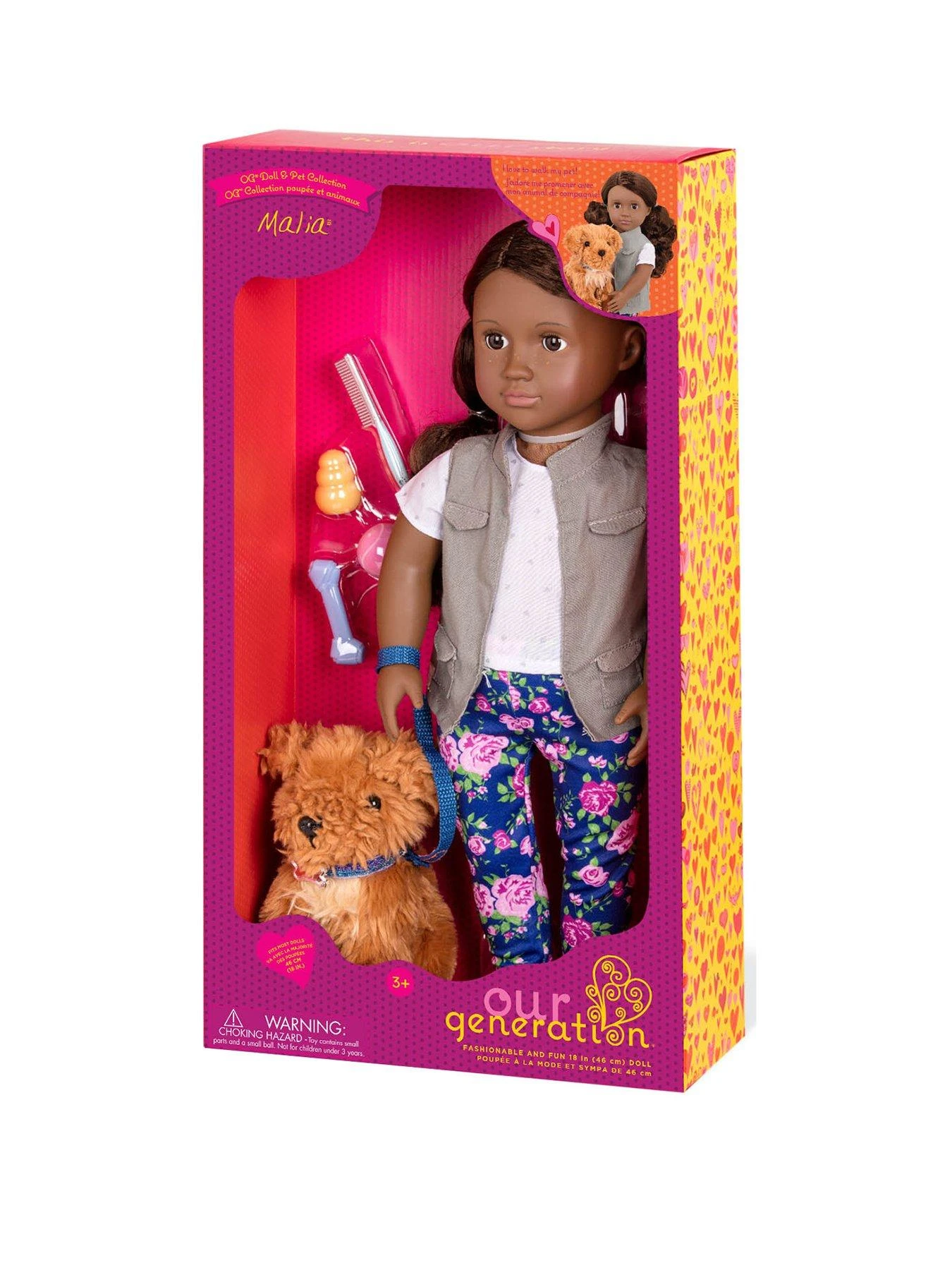 Our Generation Malia Doll And Puppy Dog 4 Our Generation Malia Doll And Puppy Dog - Image 2
