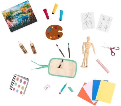 Our Generation Art Class Supplies Set 3 Our Generation Art Class Supplies Set