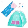 Our Generation Camping Set -Light Blue 1 Our Generation Camping Set -Light Blue -Our Generation our generation toy og camping set light blue 13555169427549