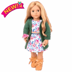 Our Generation 18-inch Doll Sage With Accessories
