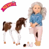 Our Generation 18-inch Doll Yanira & Horse Foal -Our Generation our generation toys our generation 18 inch doll yanira horse foal 30027211735208