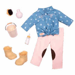 Our Generation 18-inch Doll Yanira & Horse Foal -Our Generation our generation toys our generation 18 inch doll yanira horse foal 30027297489064