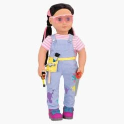 Our Generation A Professional Woodworker Doll Ananda