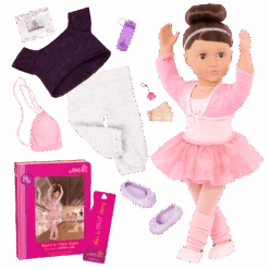 Our Generation Deluxe Sydney Lee Doll & Book