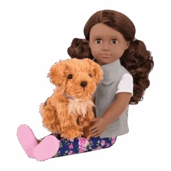 Our Generation Doll Malia With Pet Dog -Our Generation our generation toys our generation doll malia with pet dog 29976806719656