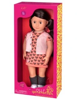 Our Generation - Doll With Hoodie & Dress-Lili