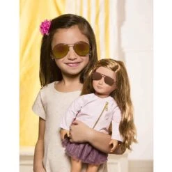 Our Generation Doll With Pink Leather Jacket, Vienna -Our Generation our generation toys our generation doll with pink leather jacket vienna 30150599082152