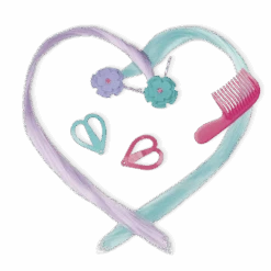 Our Generation Hair Grow Doll, Blond - Phoebe With Striped Ribbon -Our Generation our generation toys our generation hair grow doll blond phoebe with striped ribbon 28946960449704