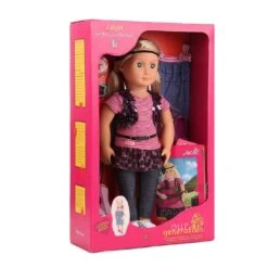 Our Generation Layla Rock Doll & Book