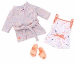 Our Generation Pyajama With Robe Outfit