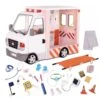 Our Generation Rescue Ambulance Playset With Electronics For 18" Dolls -Our Generation our generation toys our generation rescue ambulance playset with electronics for 18 dolls 37076227948765