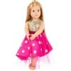 Our Generation With Long Festive Dress - Sarah -Our Generation our generation toys our generation with long festive dress sarah 36308479410397